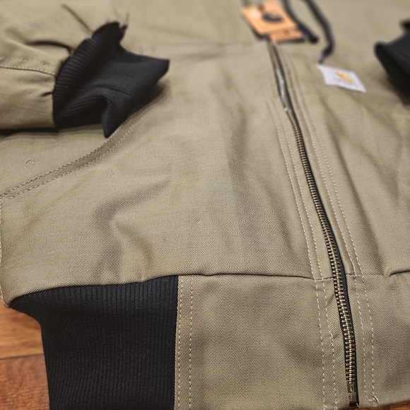Carhartt Olive Hooded Jacket - Picture 2 of 9
